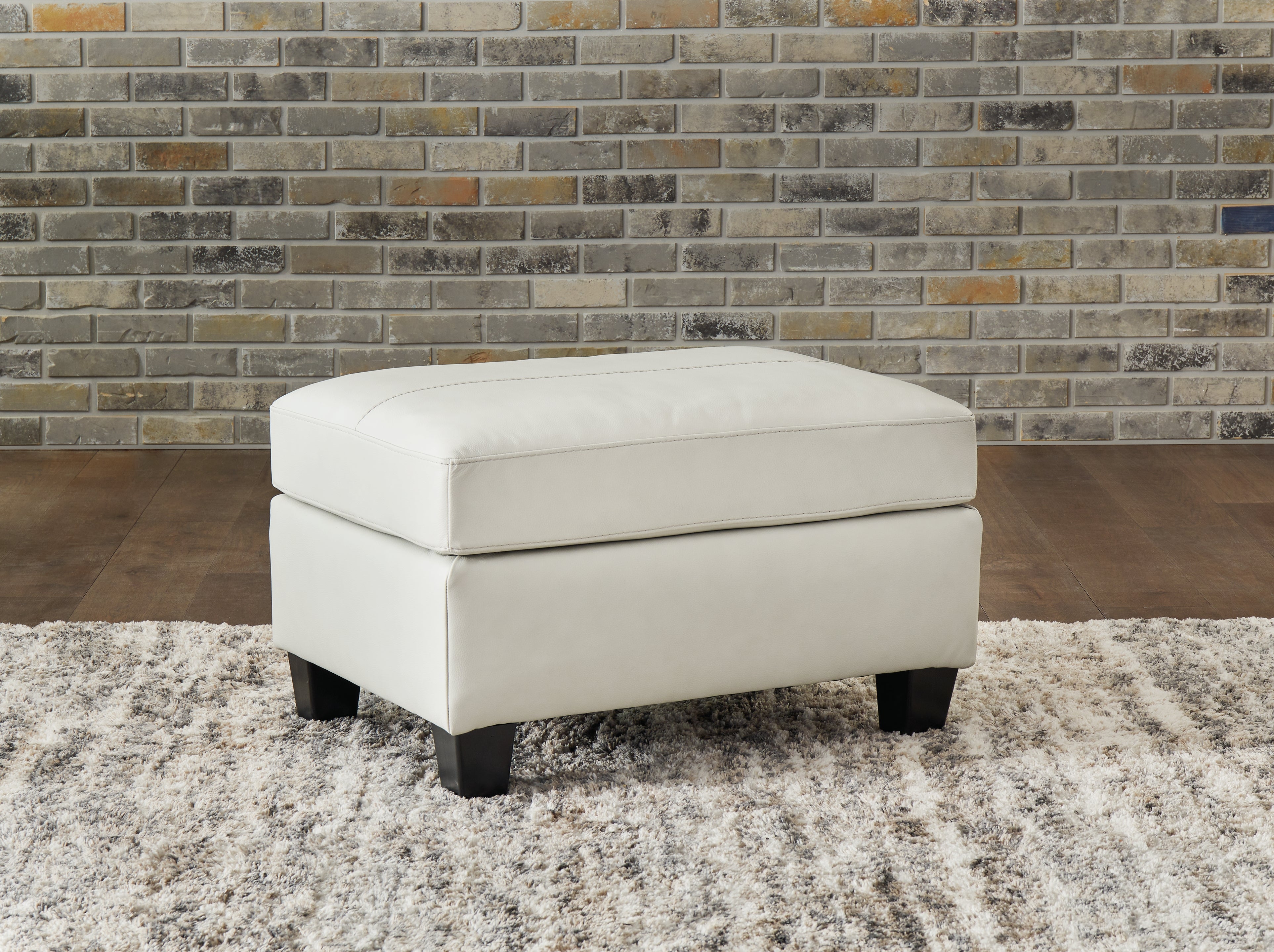 Elite Furniture Outlet - Ashley Furniture - Genoa Living Room - Ottoman / Coconut - 4770414