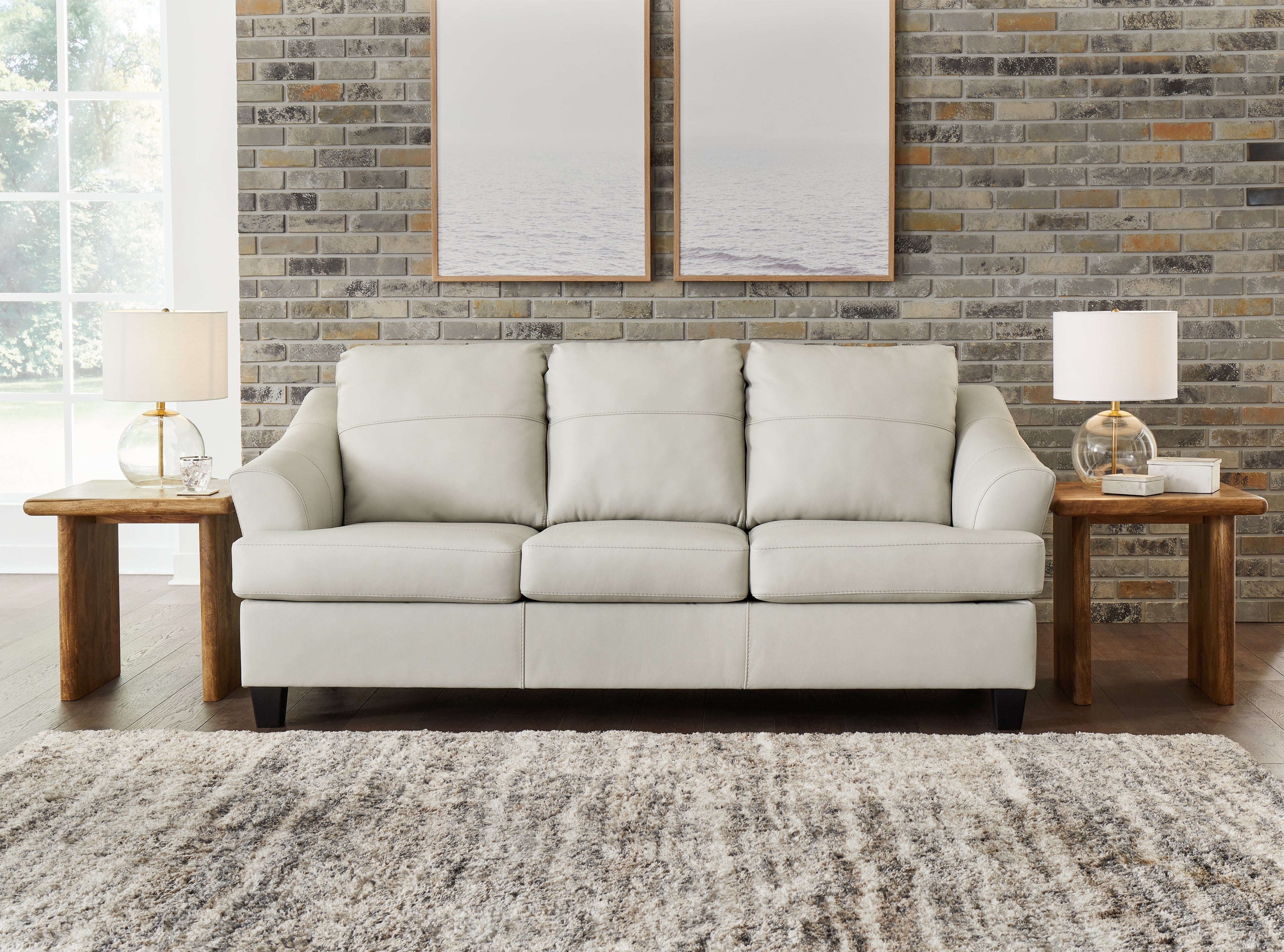 Elite Furniture Outlet - Ashley Furniture - Genoa Living Room - Sofa / Coconut - 4770438