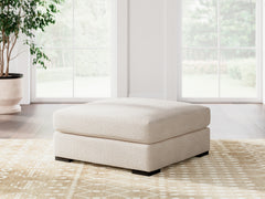 Elite Furniture Outlet - Ashley Furniture - Donelson Creek Living Room - Oversized Accent Ottoman / Vanilla - 4800208
