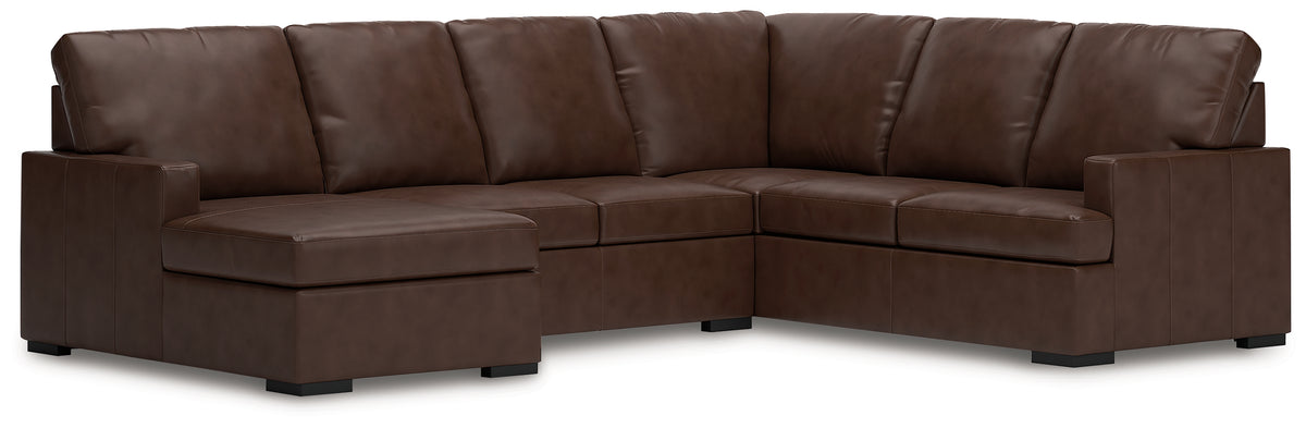 Elite Furniture Outlet - Ashley Furniture - McDowlan Sectional - RAF 3-Piece Sectional with Chaise / Coffee - PC48504S2