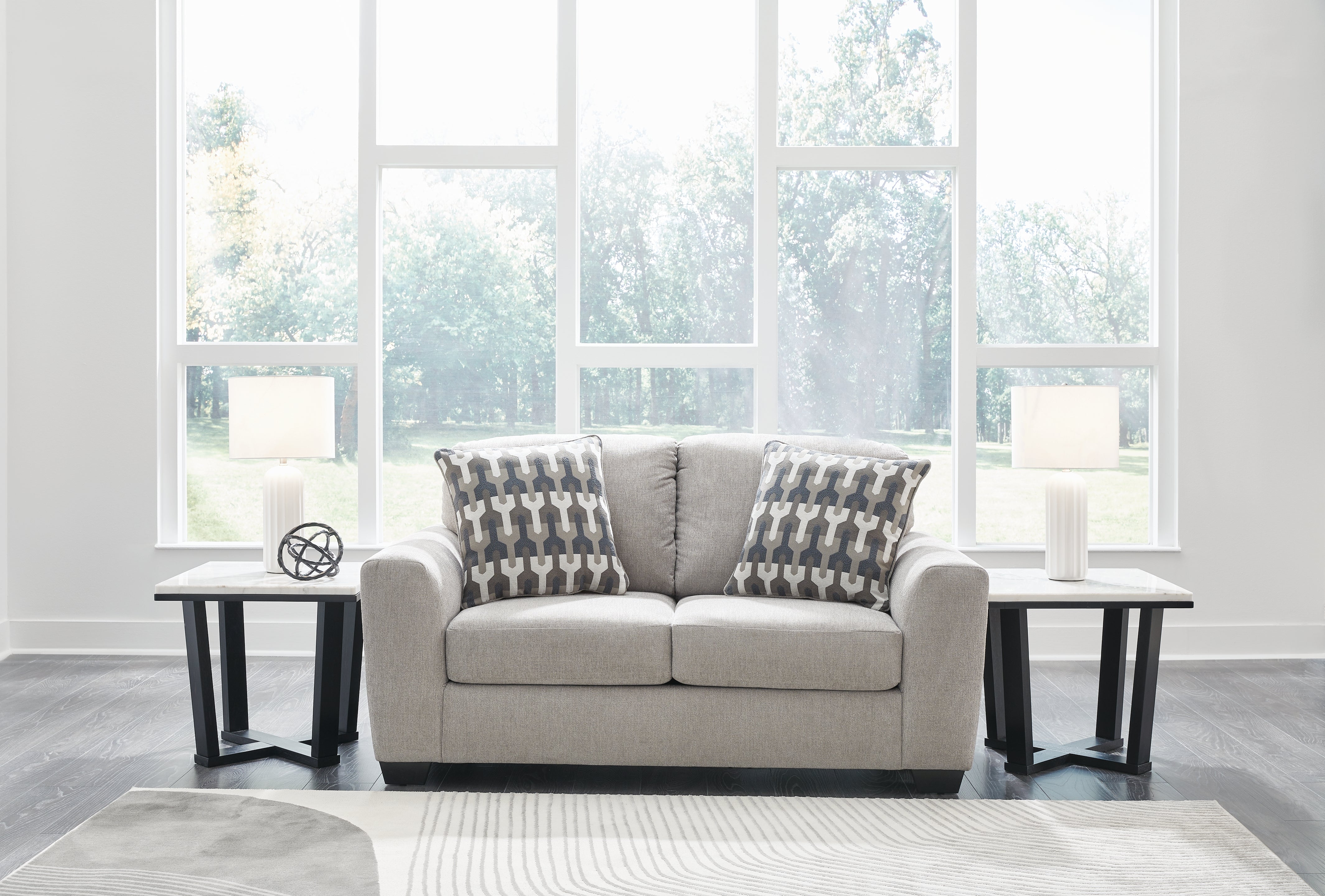 Elite Furniture Outlet - Ashley Furniture - Avenal Park Living Room - Loveseat / Flannel - 5080535
