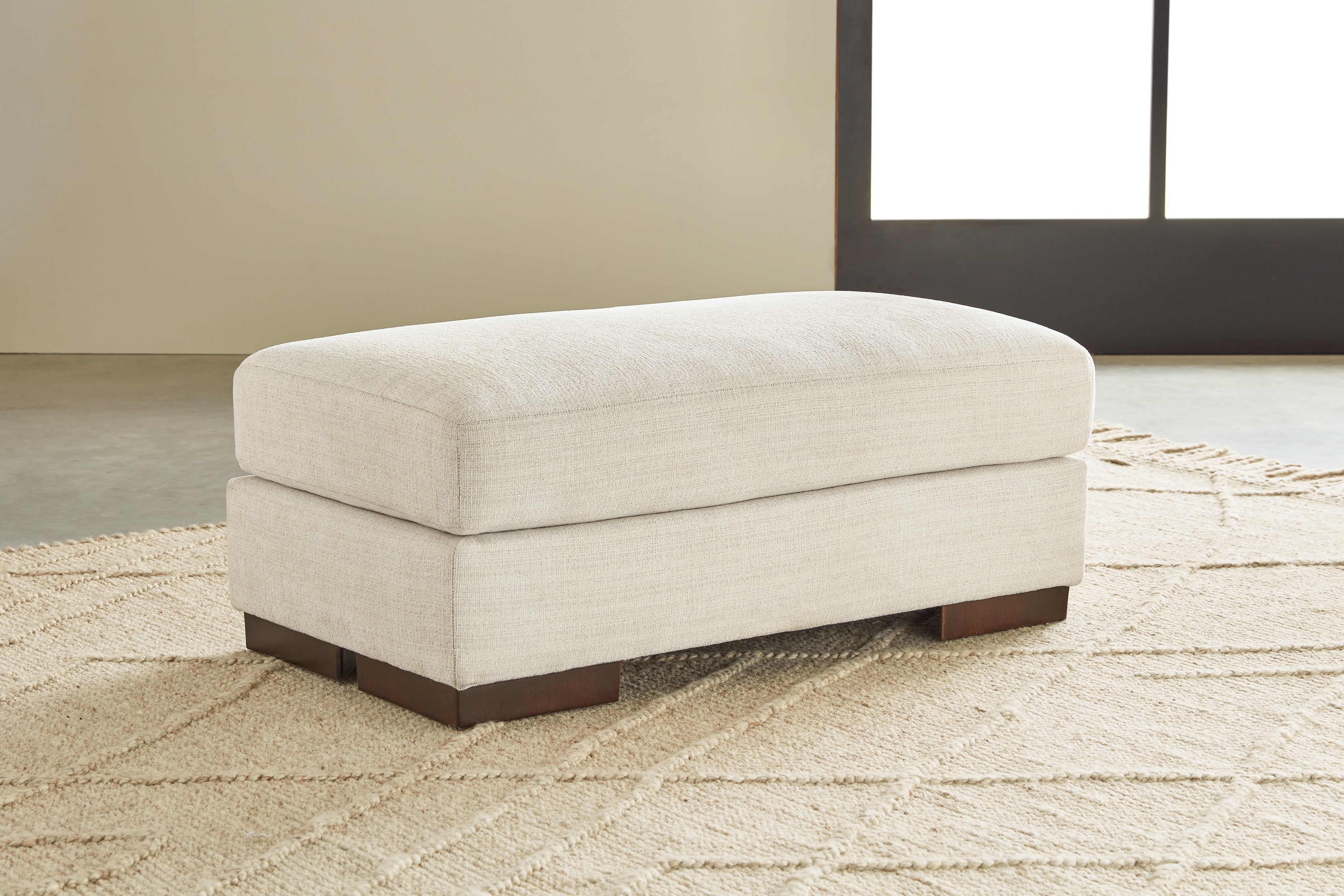 Elite Furniture Outlet - Ashley Furniture - Maggie Living Room - Ottoman / Birch - 5200314
