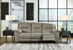 Elite Furniture Outlet - Ashley Furniture - Next-Gen Gaucho Living Room - DBL Rec Loveseat w/Console / Espresso - 5420494