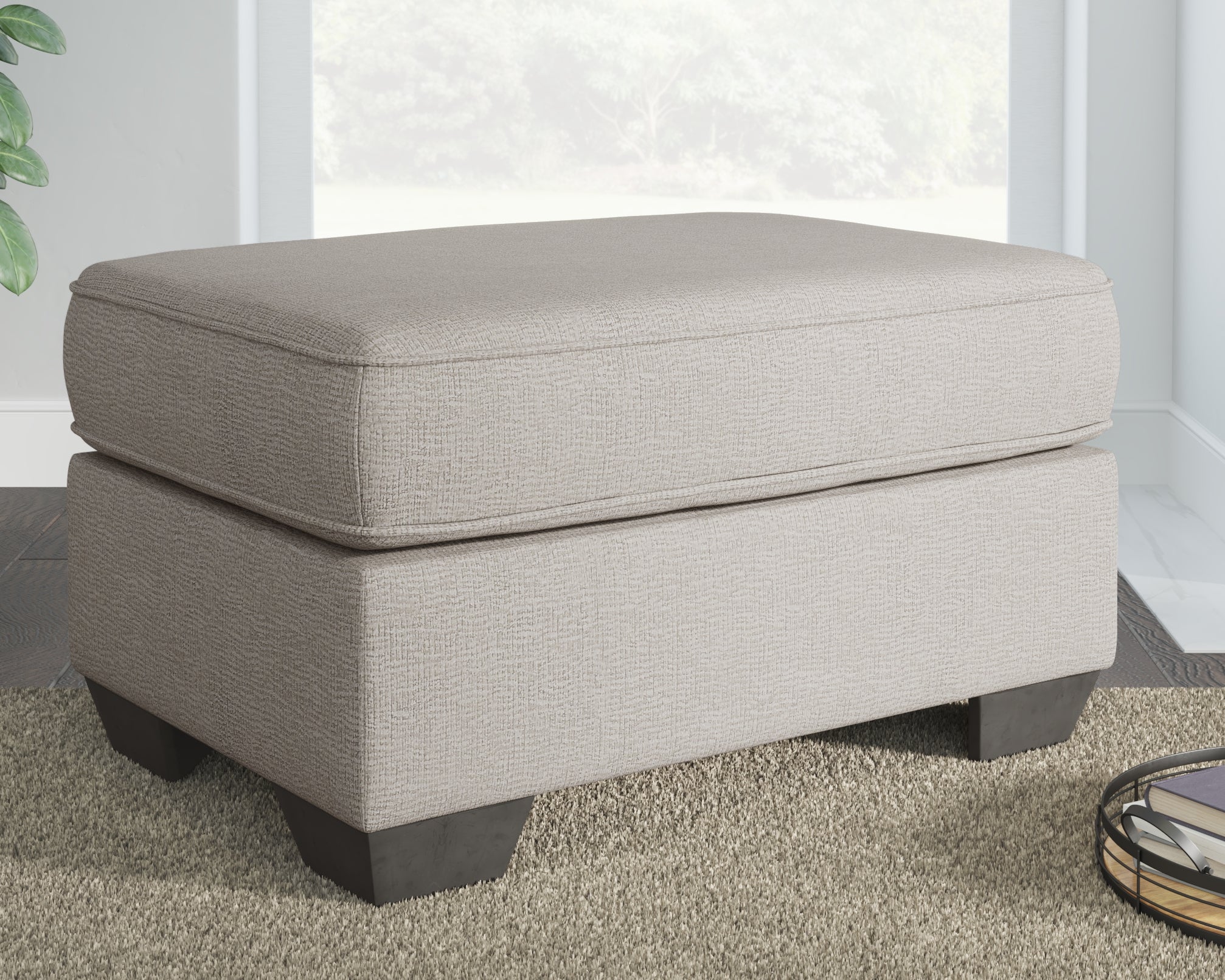 Elite Furniture Outlet - Ashley Furniture - Greaves Living Room - Ottoman / Stone - 5510414