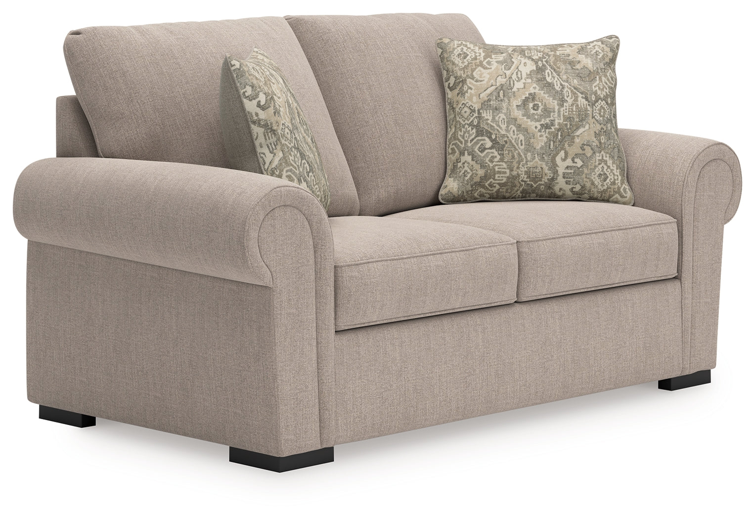 Elite Furniture Outlet - Ashley Furniture - Sararose Living Room - Loveseat / Heather - 5710235