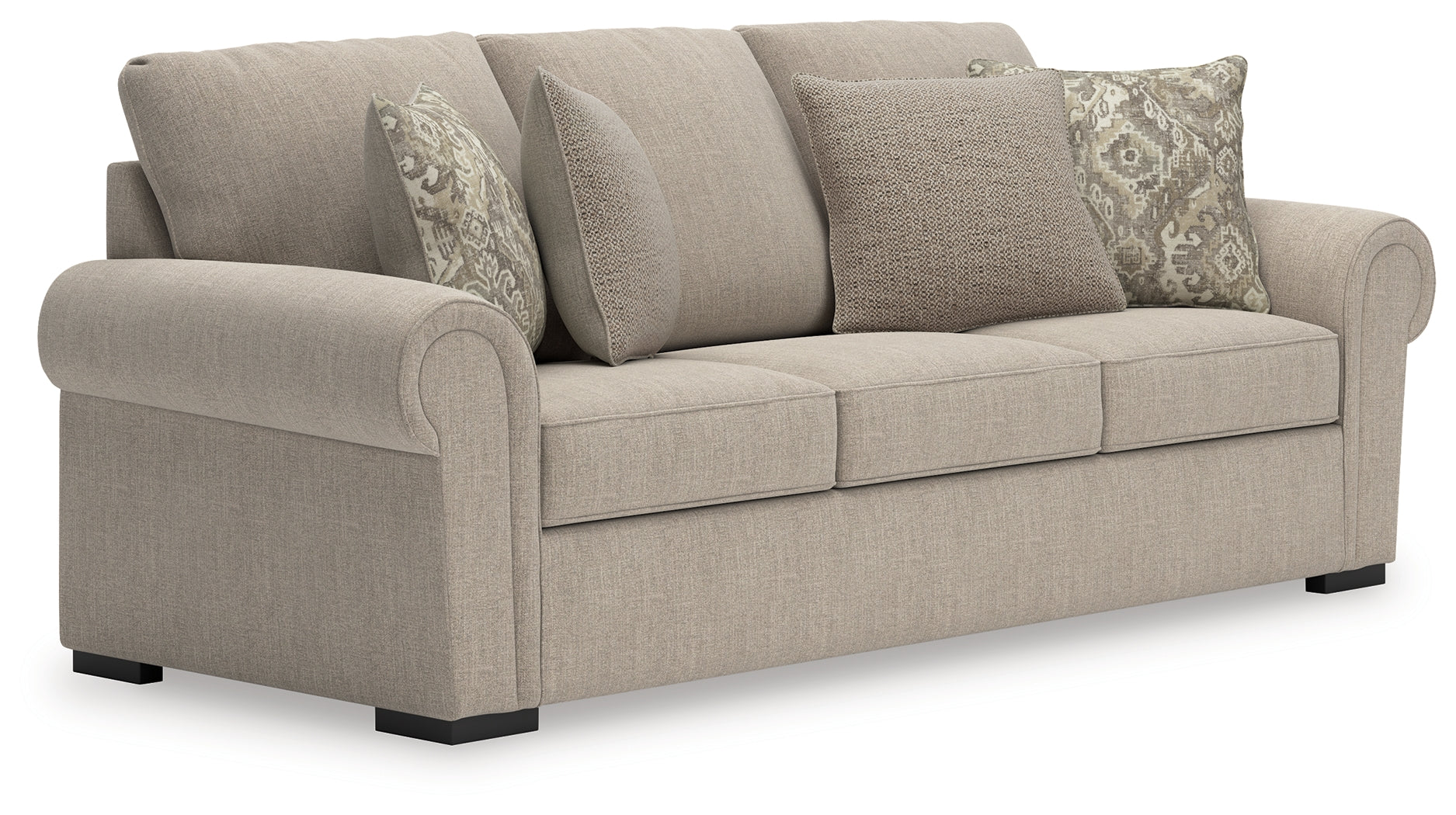 Elite Furniture Outlet - Ashley Furniture - Sararose Living Room - Sofa / Heather - 5710238