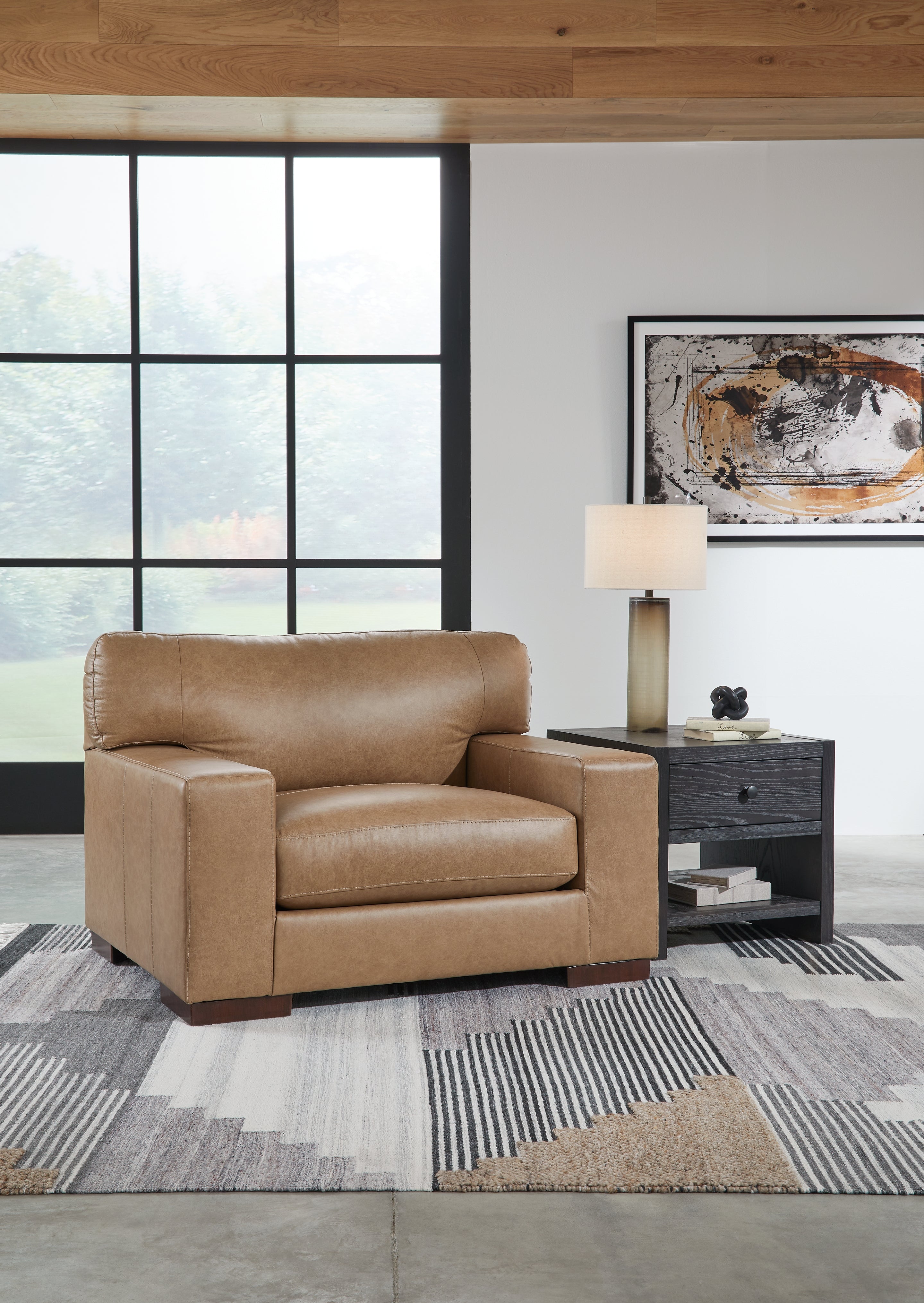 Elite Furniture Outlet - Ashley Furniture - Lombardia Living Room - Chair and a Half / Tumbleweed - 5730223