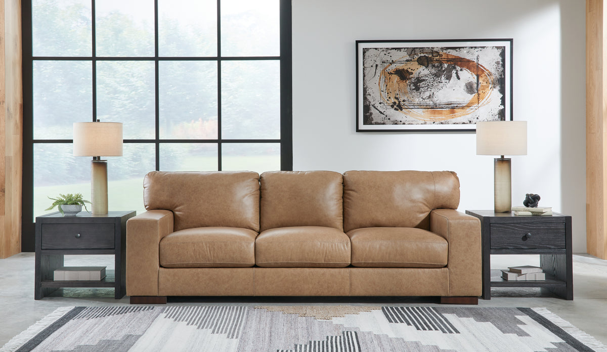 Elite Furniture Outlet - Ashley Furniture - Lombardia Living Room - Loveseat / Tumbleweed - 5730235