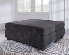 Elite Furniture Outlet - Ashley Furniture - Lavernett Living Room - Oversized Accent Ottoman / Charcoal - 5960308