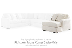 Elite Furniture Outlet - Ashley Furniture - Chessington Sectional - LAF 3-Piece Sectional / Ivory - 61904S5