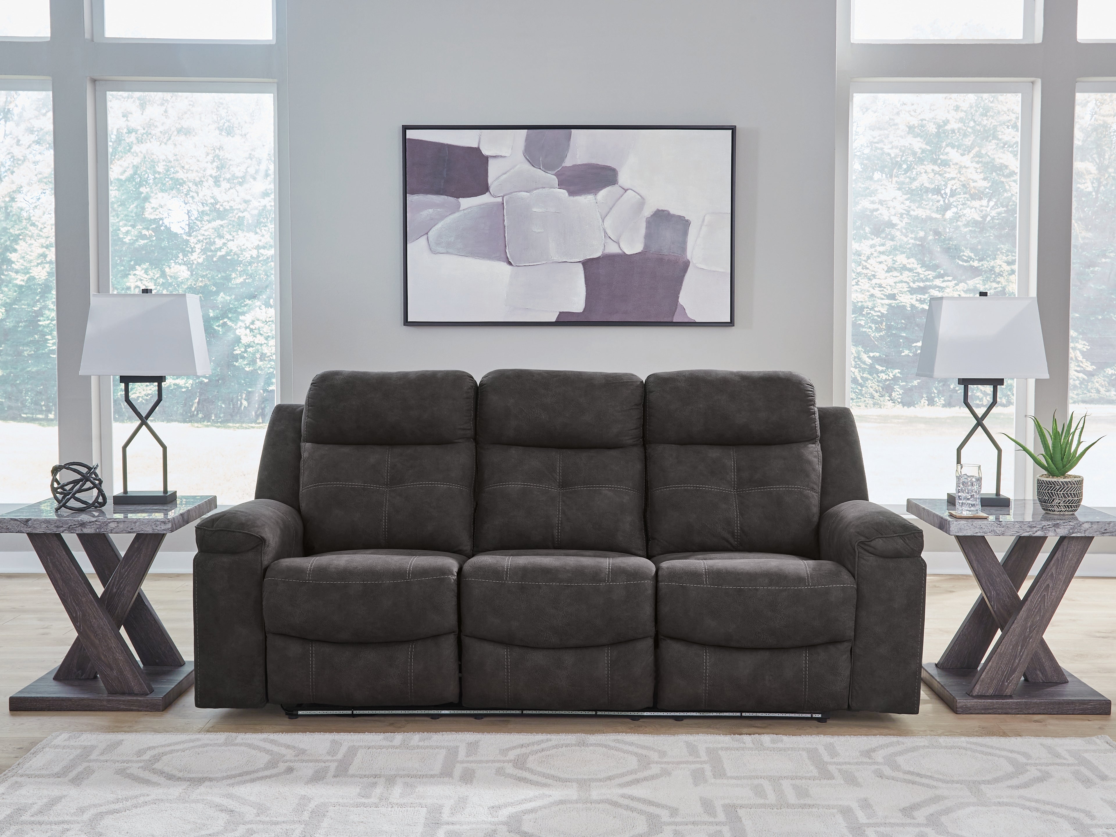 Elite Furniture Outlet - Ashley Furniture - Brysonview Living Room - Reclining Sofa - 6360588