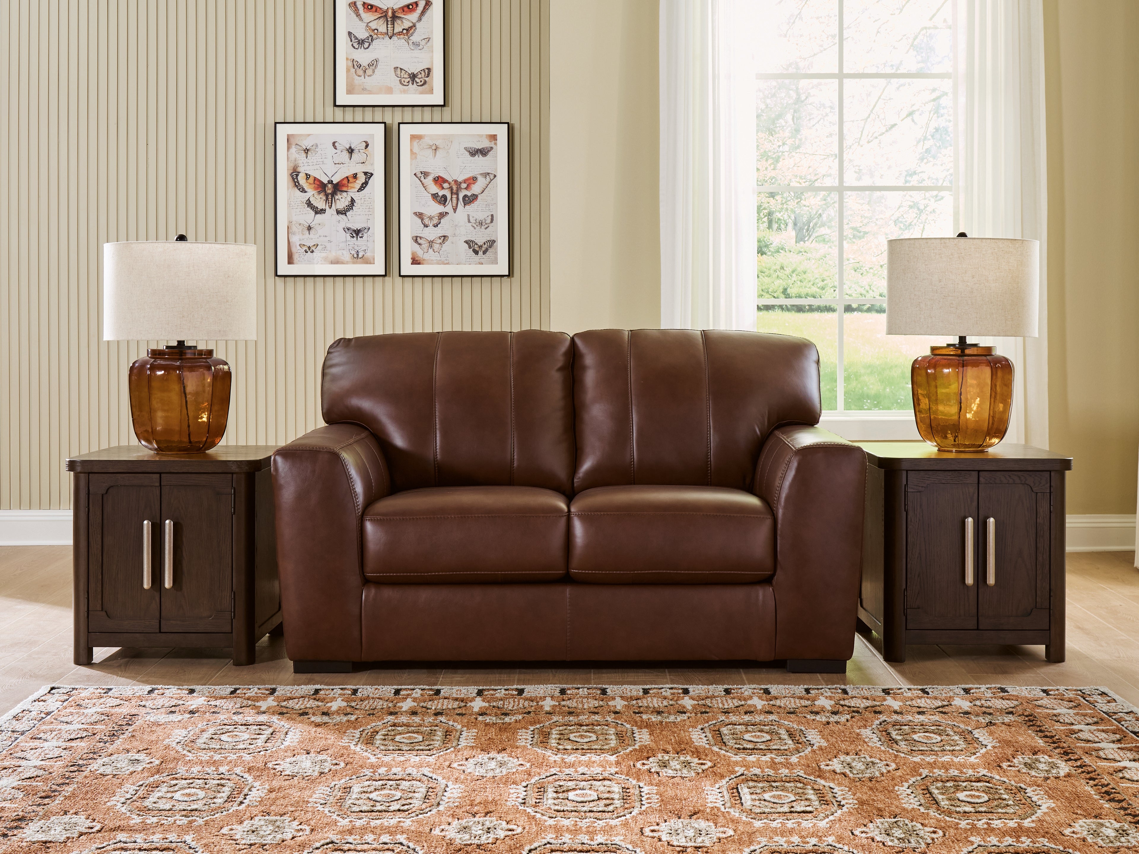 Elite Furniture Outlet - Ashley Furniture - Brogliano Living Room - Loveseat / Canyon - PC7290735