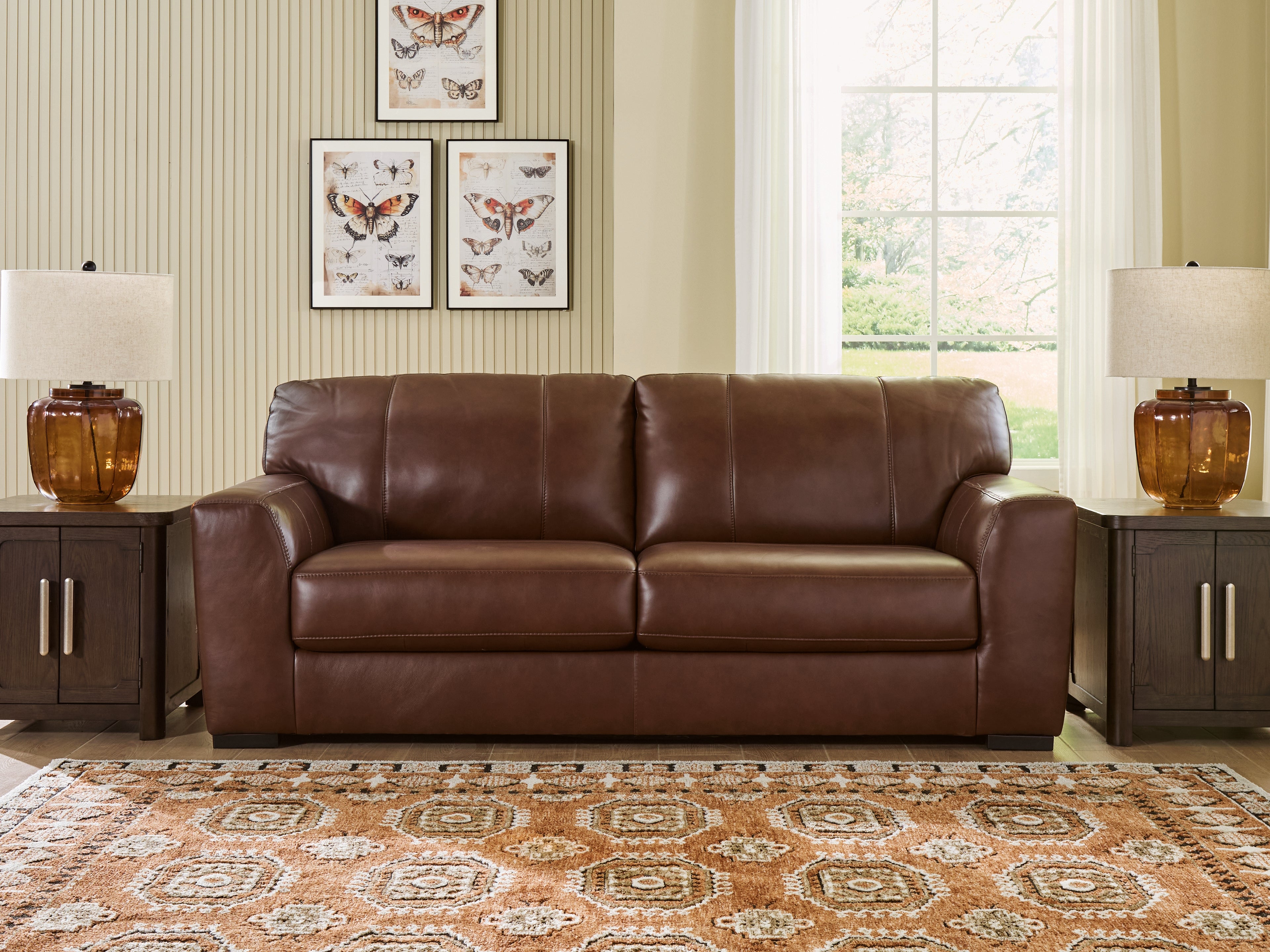 Elite Furniture Outlet - Ashley Furniture - Brogliano Living Room - Sofa / Canyon - PC7290738