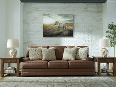 Elite Furniture Outlet - Ashley Furniture - VillaCourt Living Room - Ottoman / Caramel - 7490914