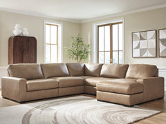 Elite Furniture Outlet - Ashley Furniture - Veronella Sectional - RAF 5-Piece Sectional with Chaise - 76106S13