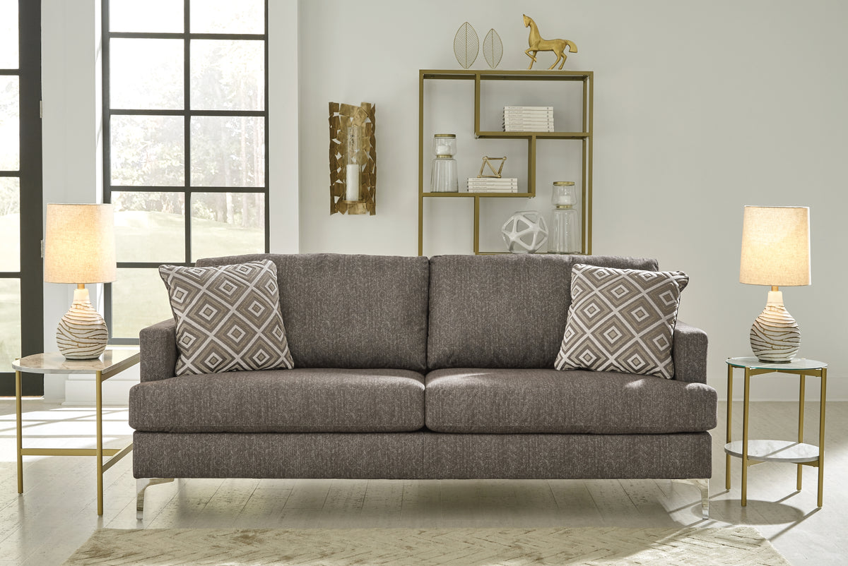 Elite Furniture Outlet - Ashley Furniture - Arcola Living Room - RTA Sofa / Java - 82604S1