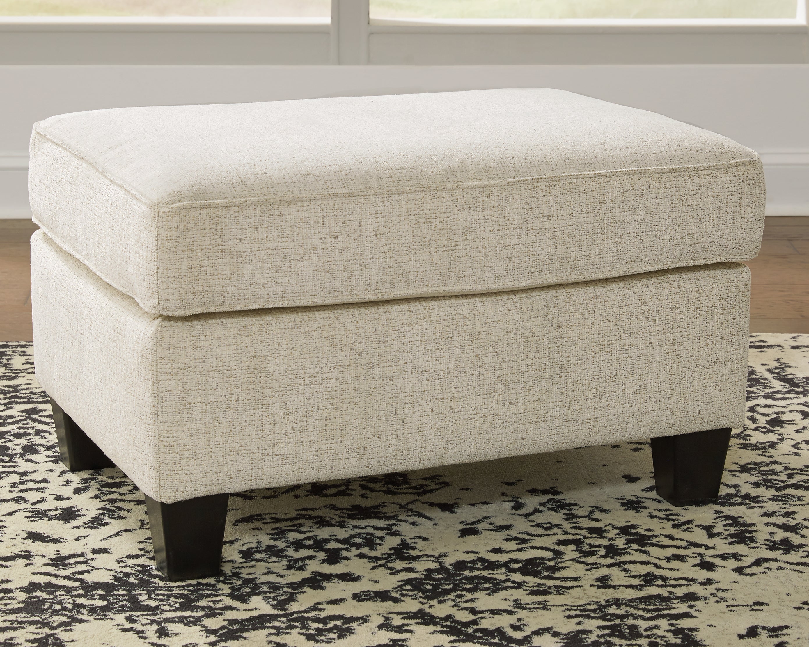 Elite Furniture Outlet - Ashley Furniture - Abinger Living Room - Ottoman / Natural - 8390414