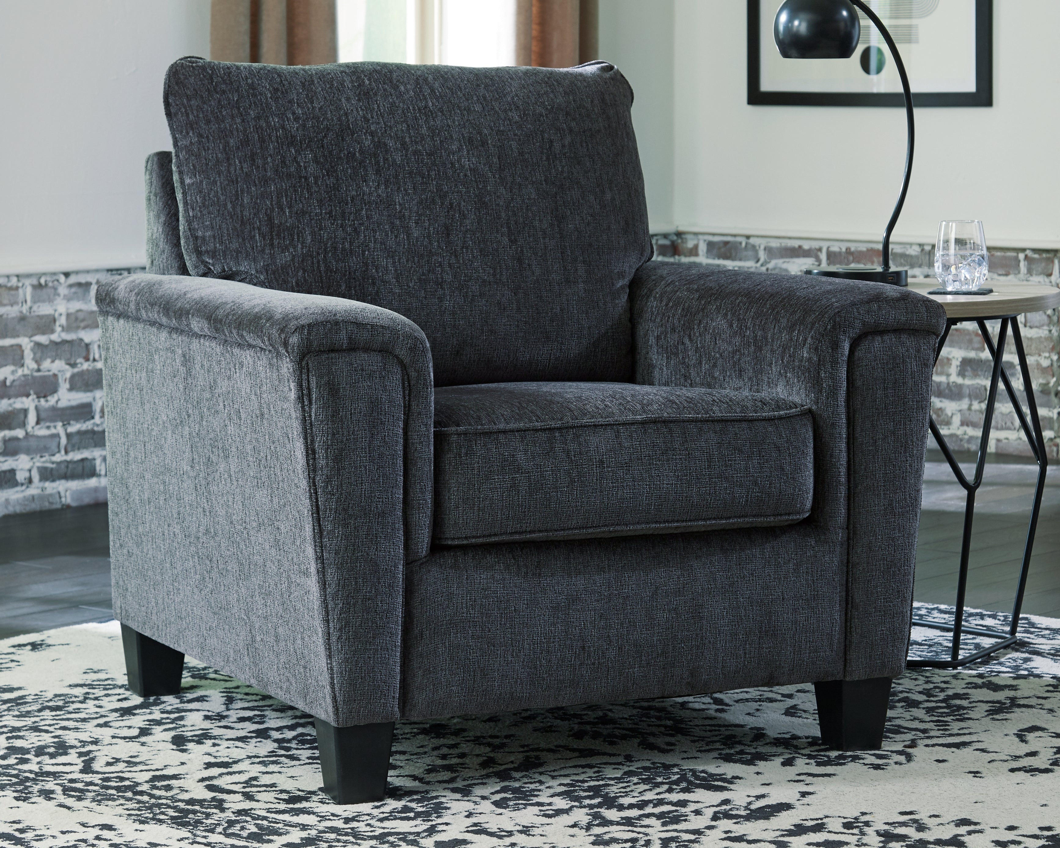 Elite Furniture Outlet - Ashley Furniture - Abinger Living Room - Chair / Smoke - 8390520