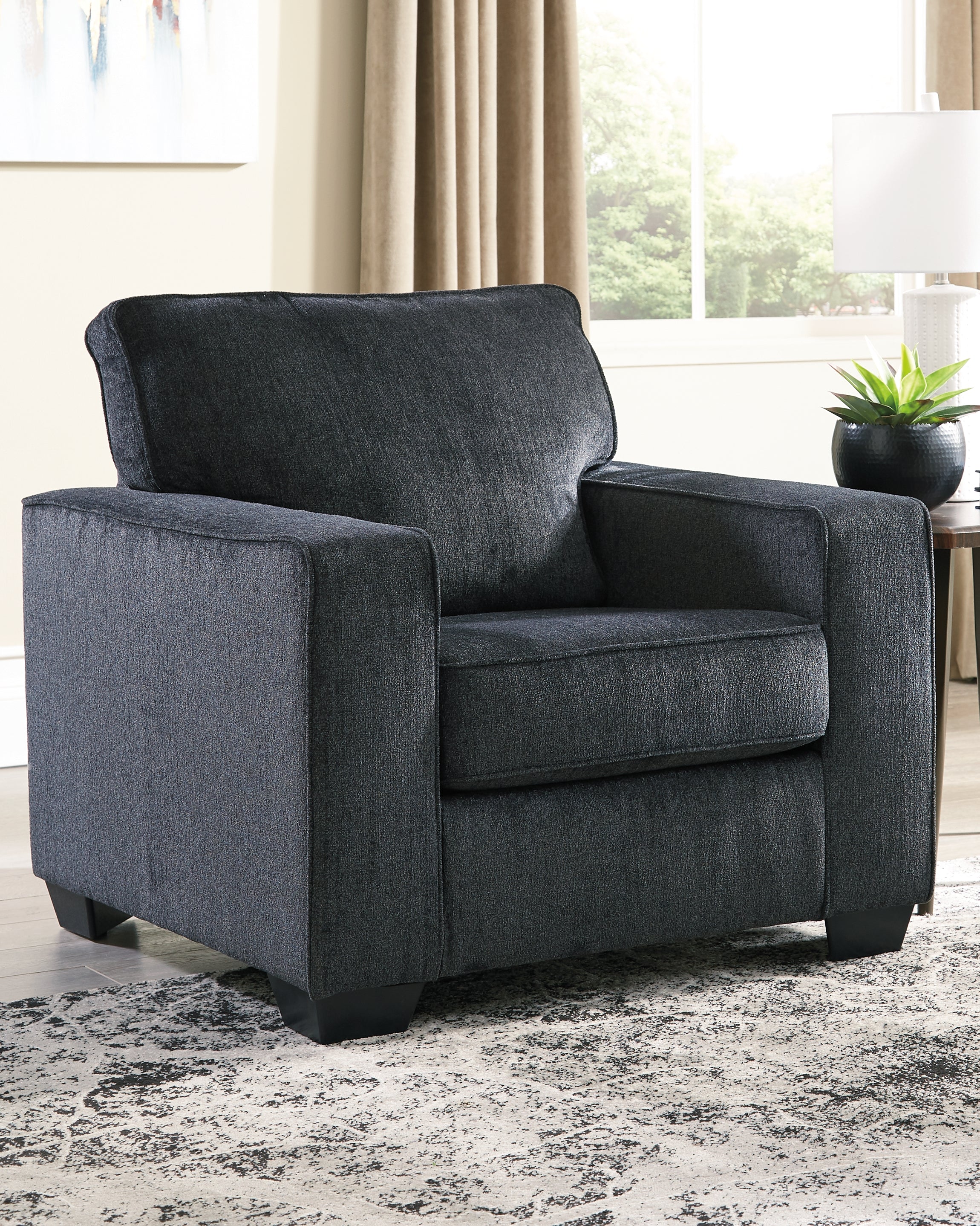 Elite Furniture Outlet - Ashley Furniture - Altari Living Room - Chair / Slate - 8721320