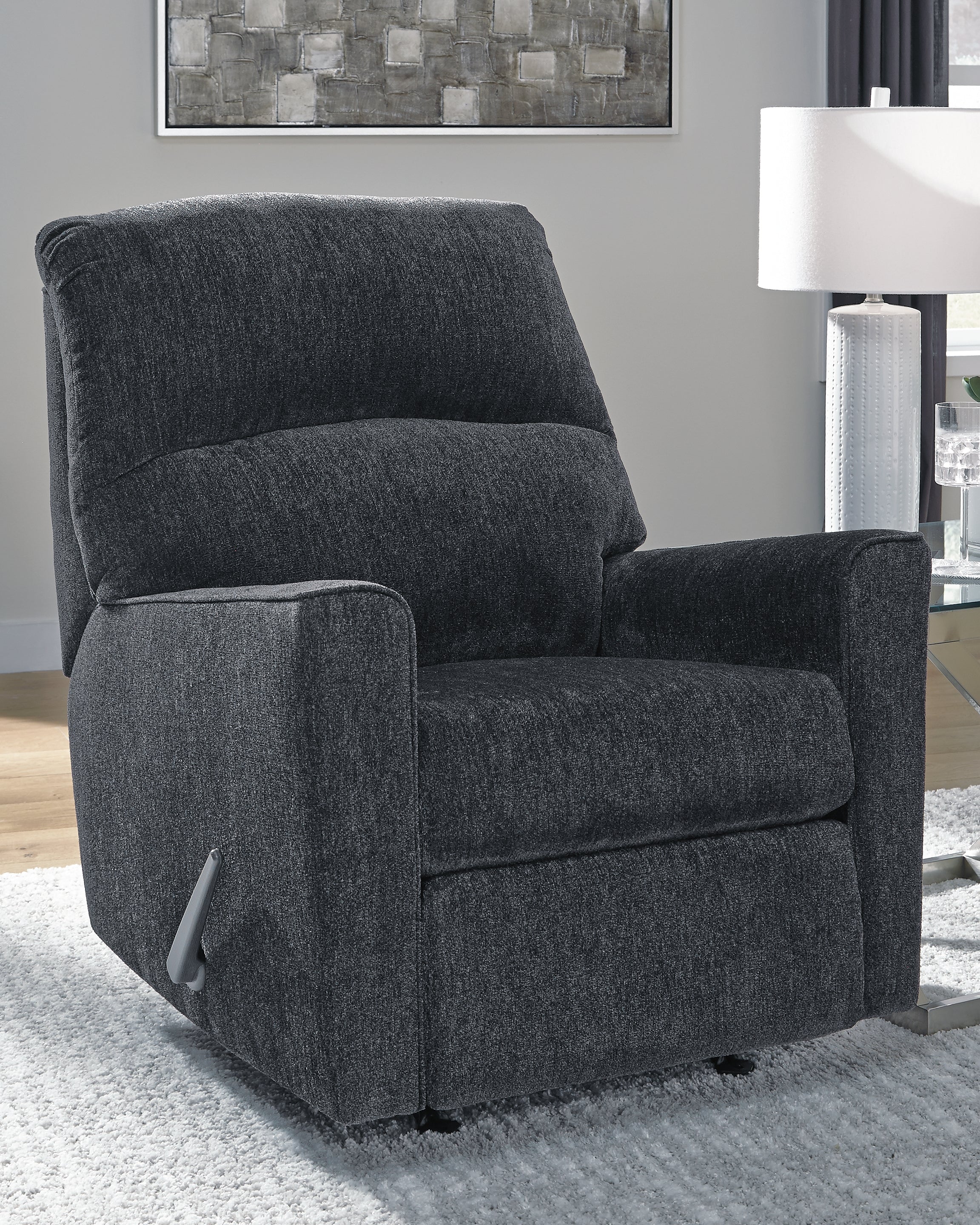 Elite Furniture Outlet - Ashley Furniture - Altari Living Room - Rocker Recliner / Slate - 8721325