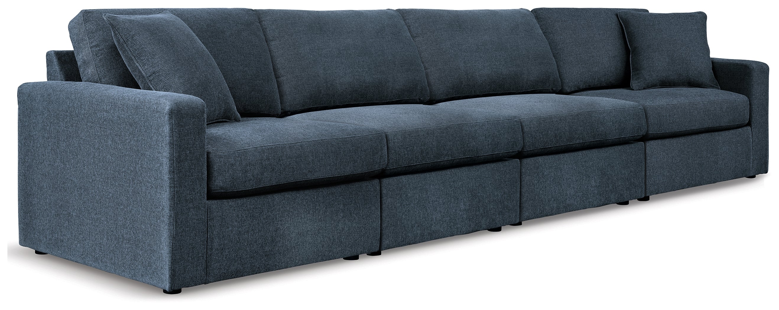 Elite Furniture Outlet - Ashley Furniture - Modmax Sectional - RAF 4-Piece Sectional / Ink - 92101S10