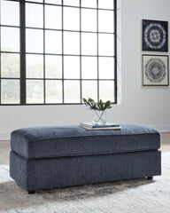 Elite Furniture Outlet - Ashley Furniture - Albar Place Living Room - Oversized Accent Ottoman / Cobalt - 9530208