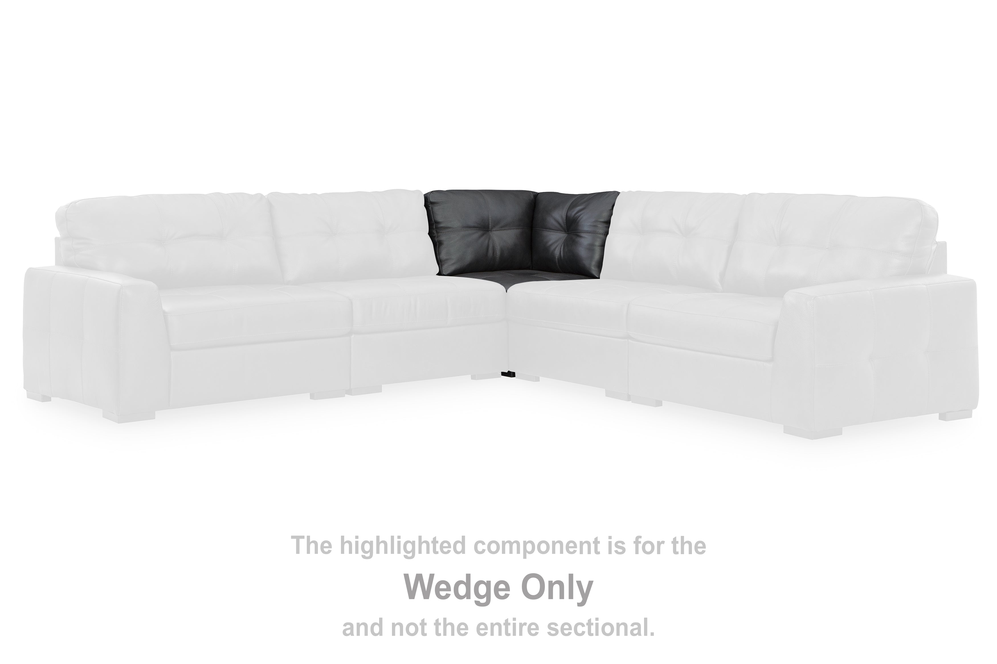 Elite Furniture Outlet - Ashley Furniture - Brindley Pier Sectional - Wedge / Fog - 9950377