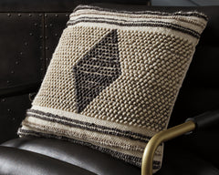 Elite Furniture Outlet - Ashley Furniture - Ricker Pillows - Pillow / Gray/Cream - A1000804P