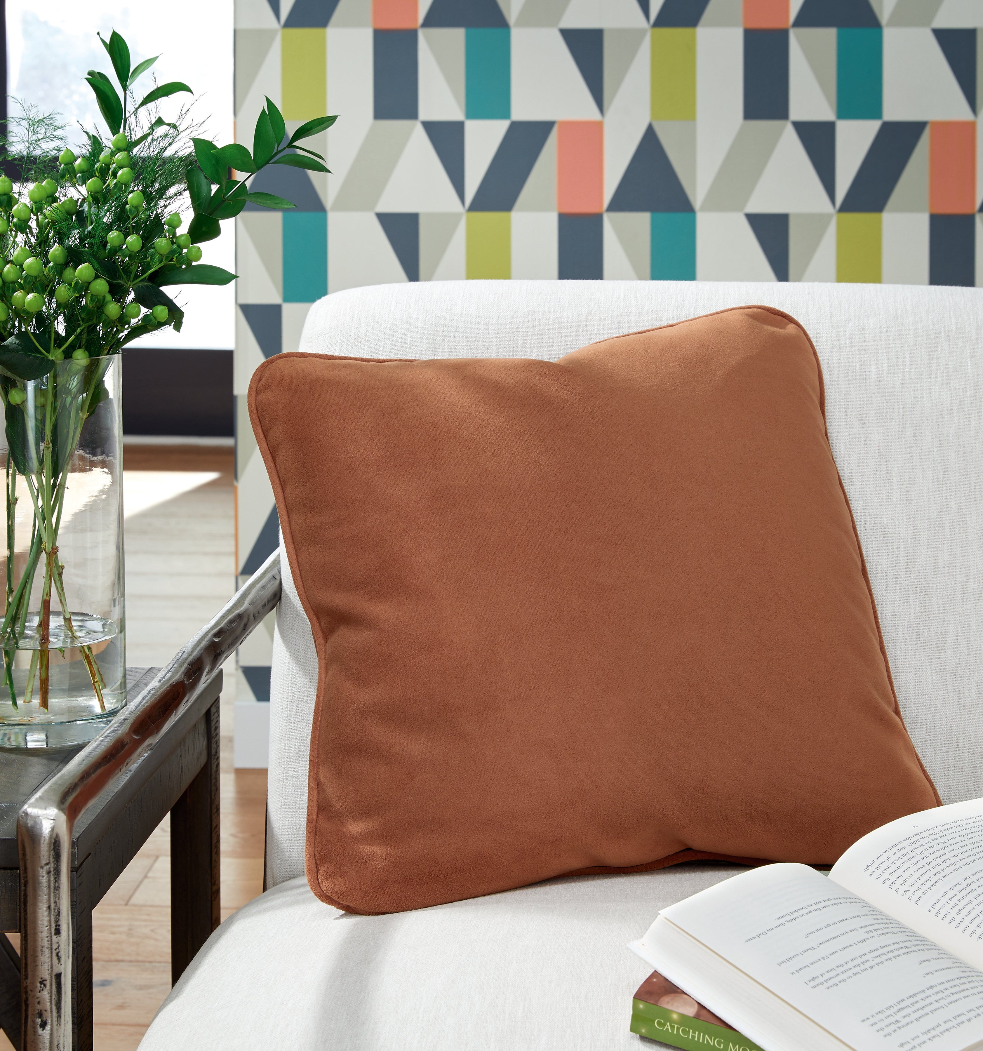 Elite Furniture Outlet - Ashley Furniture - Caygan Pillows - Pillow / Spice - A1000918P