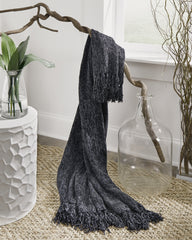 Elite Furniture Outlet - Ashley Furniture - Tamish Throw (Set of 3) - Throw (3/CS) / Black - A1001027