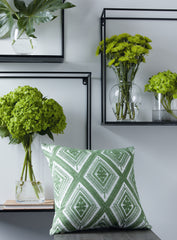 Elite Furniture Outlet - Ashley Furniture - Bellvale Pillows - Pillow / Green/White - A1001028P