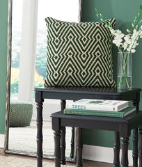 Elite Furniture Outlet - Ashley Furniture - Digover Pillows - Pillow / Green/Ivory - A1001036P