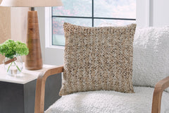 Elite Furniture Outlet - Ashley Furniture - Vorlane Pillows - Pillow / Tan/Brown/White - A1001046P