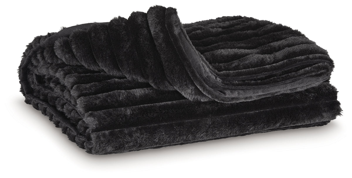 Elite Furniture Outlet - Ashley Furniture - Alsonwell Throw - Throw / Gray - A1001081T