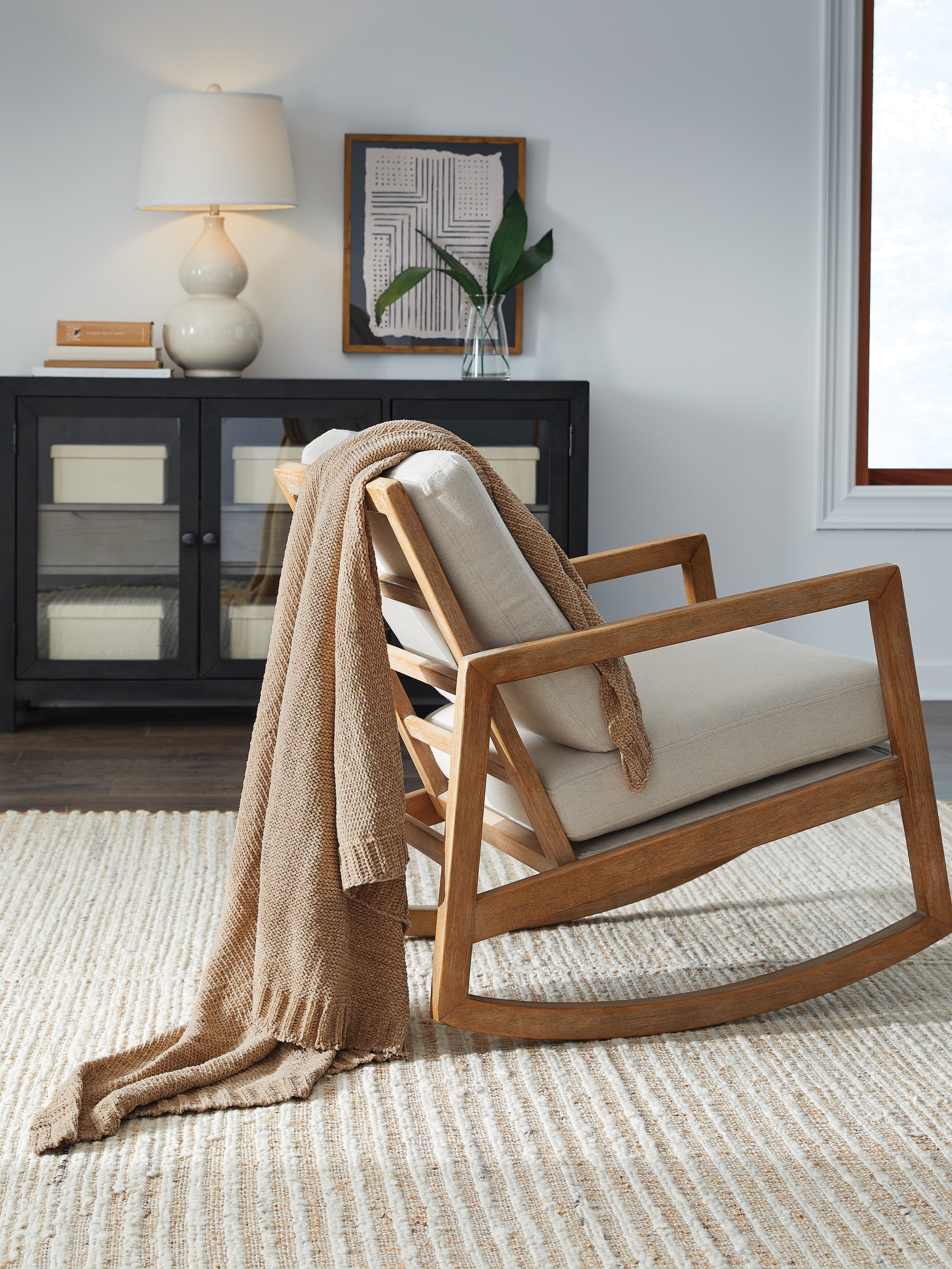 Elite Furniture Outlet - Ashley Furniture - Anawood Throw - Throw / Gold - A1001099T