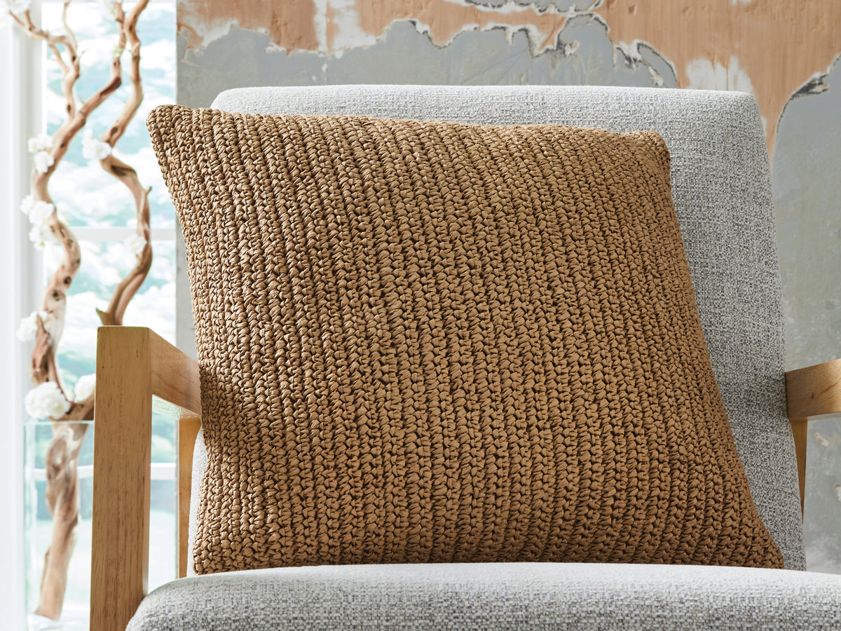 Elite Furniture Outlet - Ashley Furniture - Habenvale Pillows - Pillow (4/CS) / Tan - A1001120