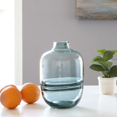 Elite Furniture Outlet - Ashley Furniture - Lemmitt Vase - Vase / Teal - A2000540