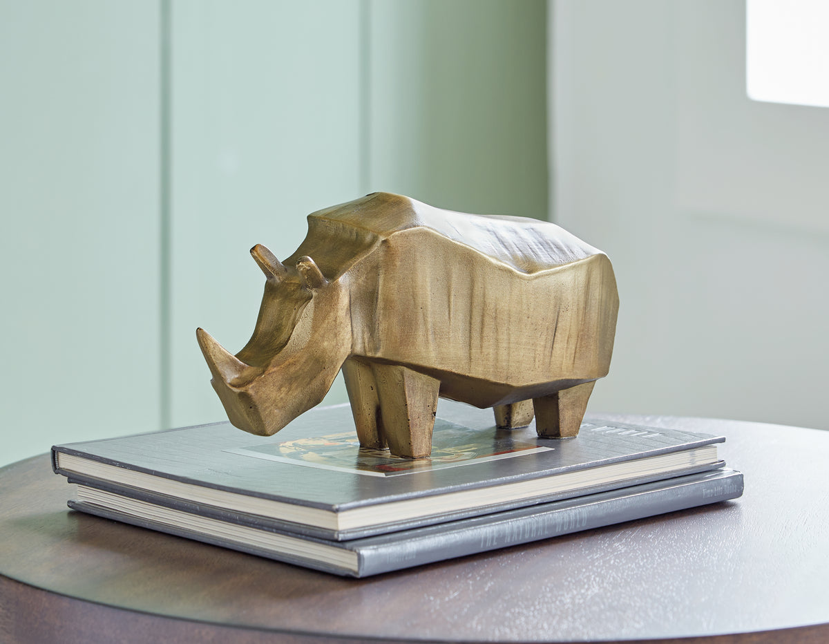 Elite Furniture Outlet - Ashley Furniture - Gentwell Sculpture - Sculpture / Antique Gold Finish - A2000665