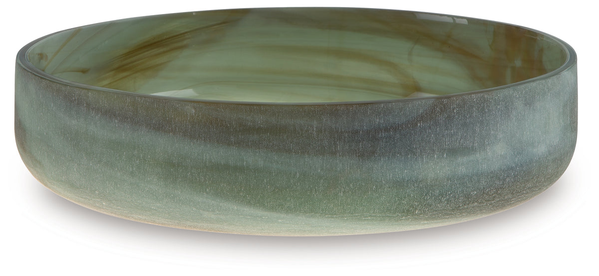Elite Furniture Outlet - Ashley Furniture - Bannington Bowl - Bowl / Sage Green - A2000719