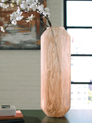 Elite Furniture Outlet - Ashley Furniture - Dushby Vase - Vase / Blush Pink - A2000730