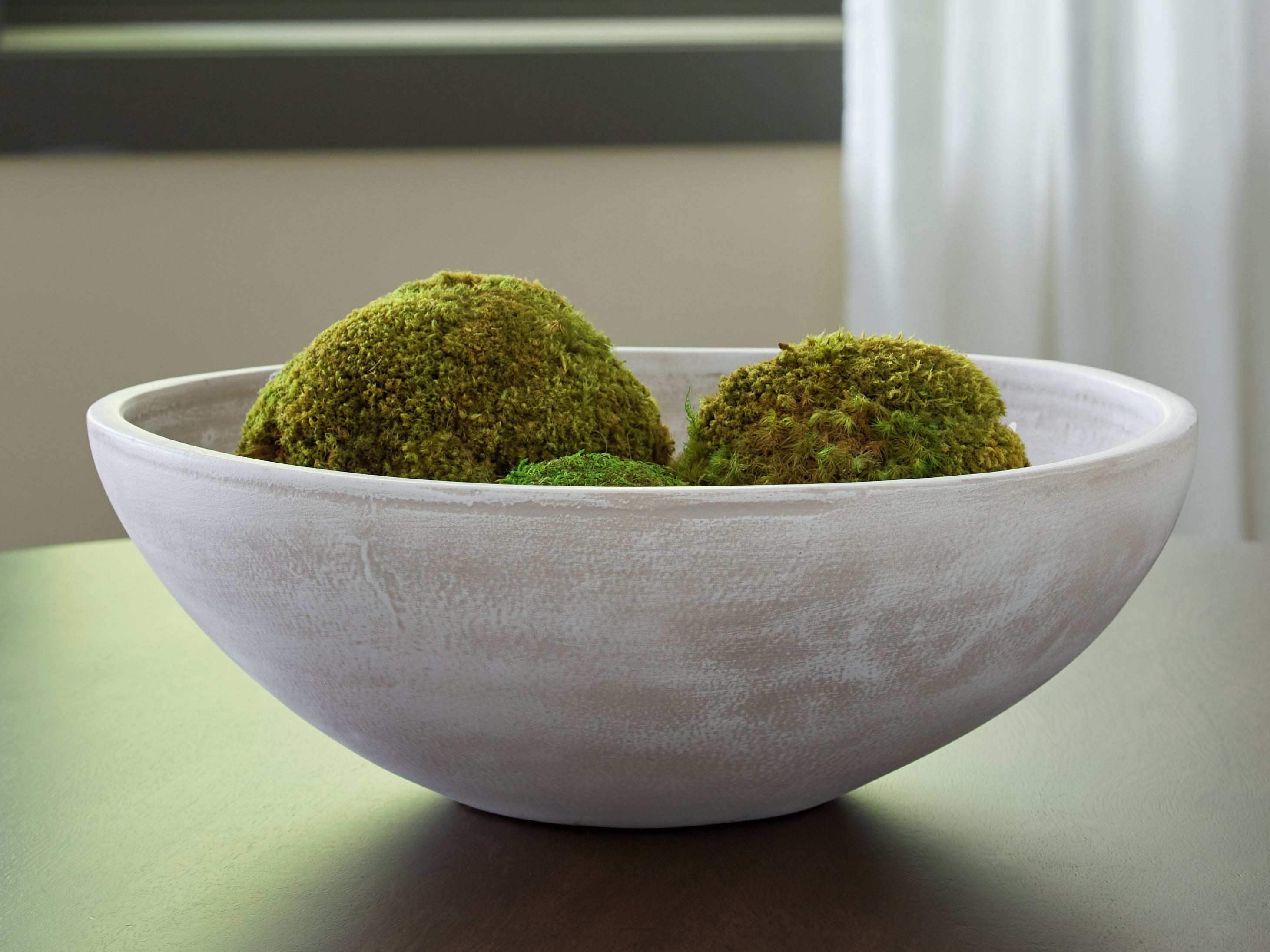 Elite Furniture Outlet - Ashley Furniture - Meadie Bowl - Bowl / Distressed White - A2000789
