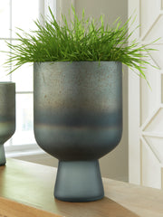 Elite Furniture Outlet - Ashley Furniture - Pennmore Vase - Vase / Antique Blue - A2000814