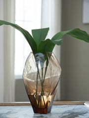 Elite Furniture Outlet - Ashley Furniture - Ewart Vase - Vase / Light Brown - A2000867