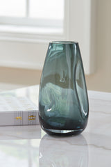 Elite Furniture Outlet - Ashley Furniture - Beamund Vase - Vase / Teal Blue - A2900010V