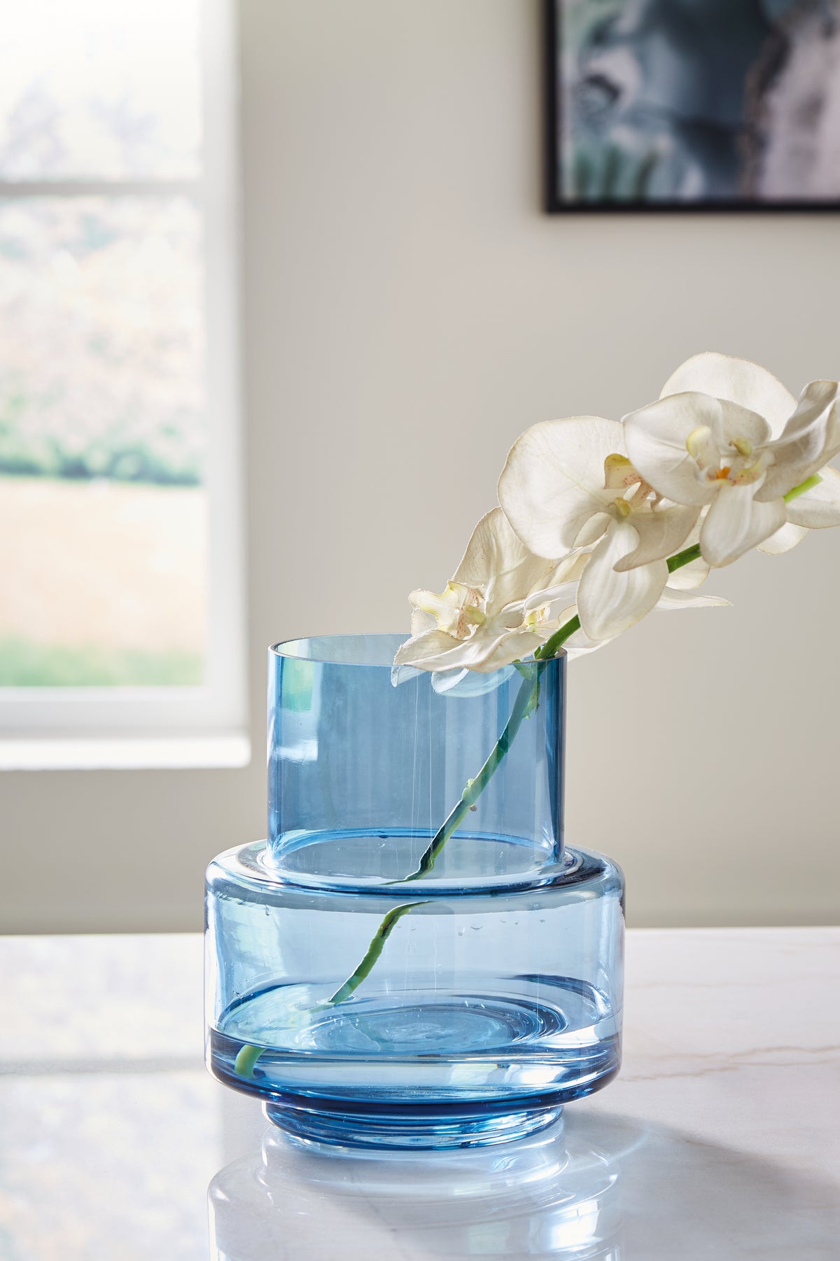 Elite Furniture Outlet - Ashley Furniture - Bealen Vase - Vase / Dark Blue - A2900012