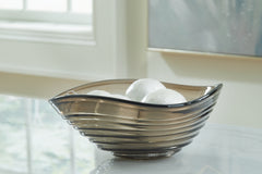 Elite Furniture Outlet - Ashley Furniture - Solariston Bowl - Bowl / Gray/Brown - A2900016