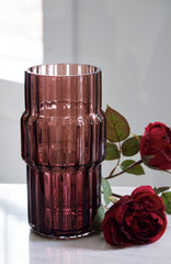 Elite Furniture Outlet - Ashley Furniture - Dorlow Vase - Vase (2/CS) / Mauve - A2900024