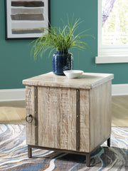 Elite Furniture Outlet - Ashley Furniture - Laddford Accent Cabinet - Accent Cabinet / Whitewash - A4000506