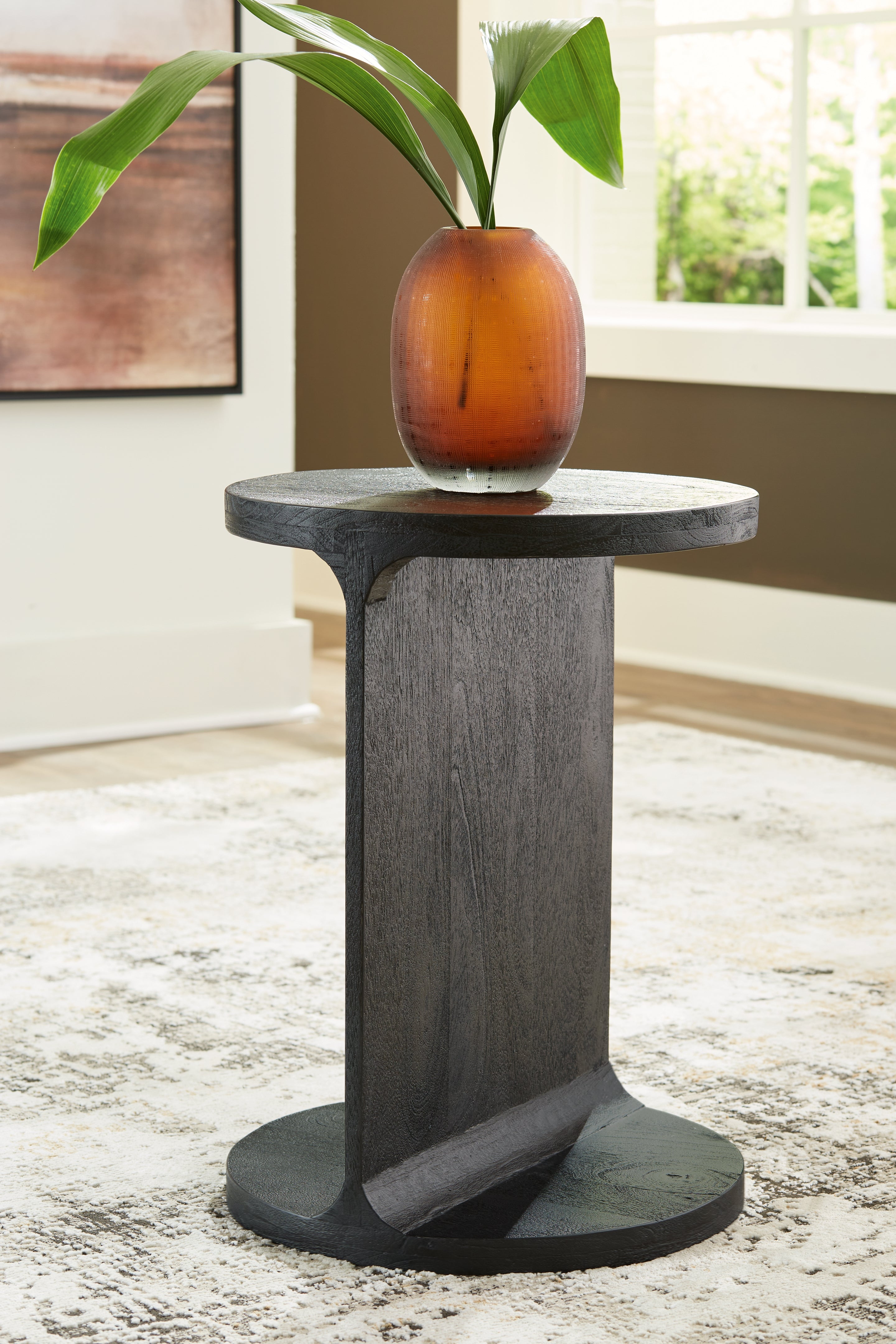 Elite Furniture Outlet - Ashley Furniture - Adderley Accent Table - Accent Table / Black - A4000600