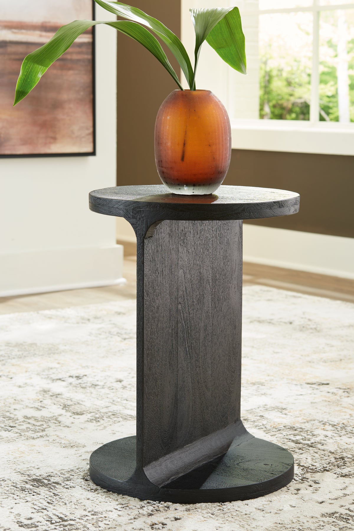 Elite Furniture Outlet - Ashley Furniture - Adderley Accent Table - Accent Table / Black - A4000600